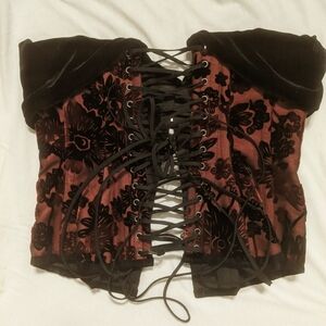 Custom made Trashy Diva Steel Corset.